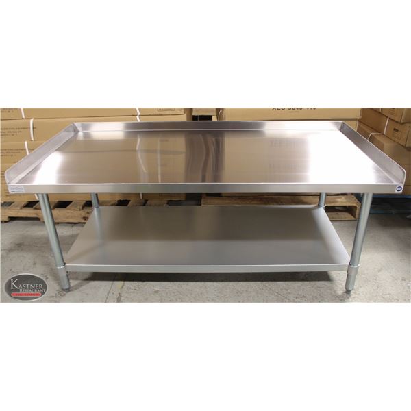 NEW 30 X60 X24  STAINLESS STEEL EQUIPMENT STAND W/