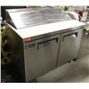 Image 1 : 4' EFI STAINLESS STEEL REFRIGERATED PREP COOLER