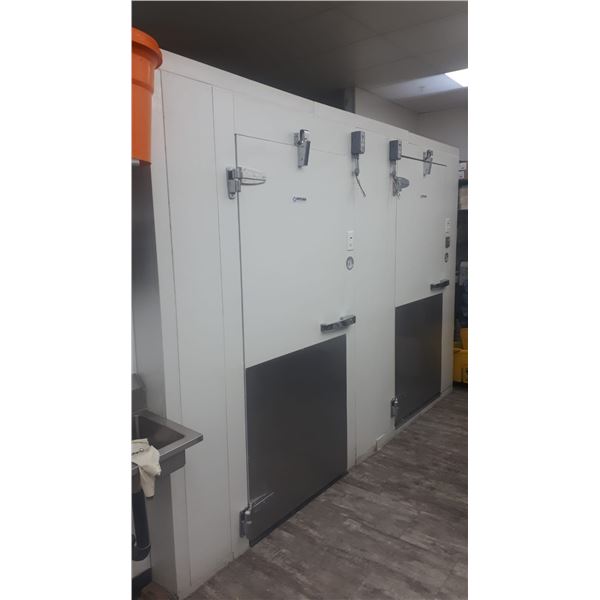 COMMERCIAL WALK-IN COMBO COOLER / FREEZER