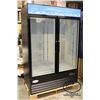 NEW CHEF'S MATE DOUBLE GLASS DOOR COOLER