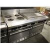 Image 1 : 5' GARLAND COMBINATION ELECTRIC RANGE W/ DUAL OVEN