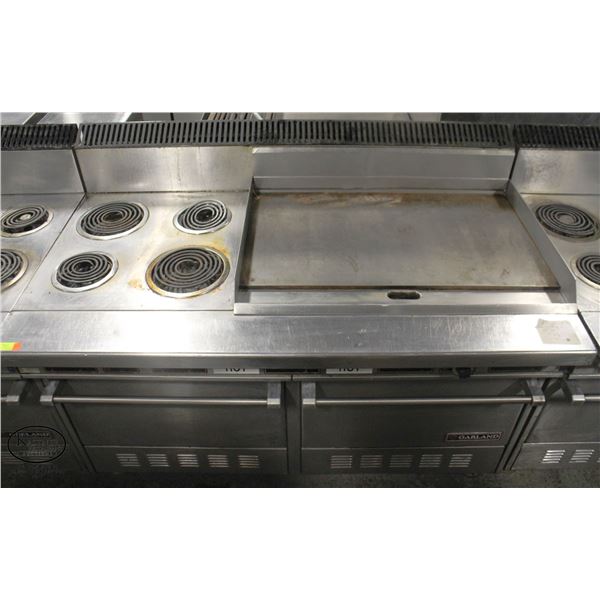 5' GARLAND COMBINATION ELECTRIC RANGE W/ DUAL OVEN