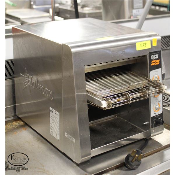 HOLMAN QCS COMMERCIAL CONVEYOR TOASTER