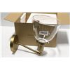 Image 1 : NEW REPACKED EXTERIOR GOLD TONE WALL LIGHT