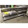 Image 1 : 8' EFI STAINLESS STEEL RUNNING SHELF