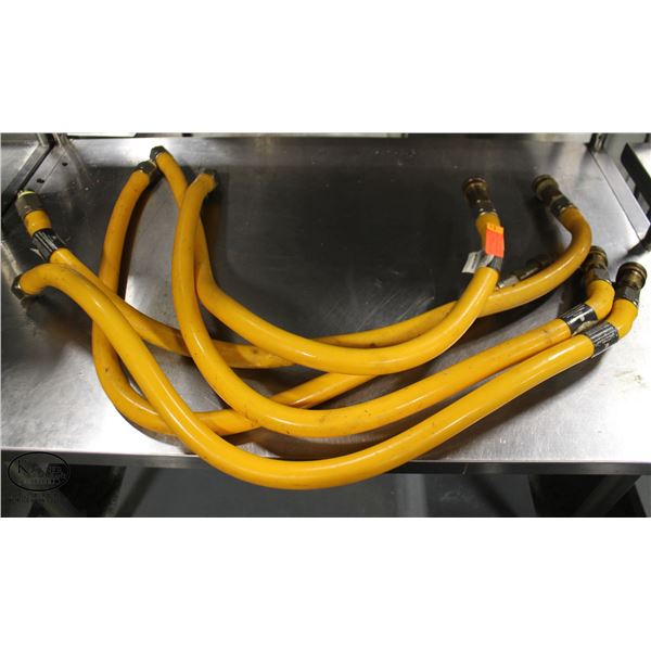 SEVEN 3/4" REGENCY NATURAL GAS QUICK CONNECT GAS