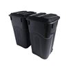 Image 1 : NEW UNITED SOLUTIONS 32 GAL. WHEELED GARBAGE CANS