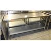 Image 1 : 6' MAGNUM STAINLESS STEEL WORKTABLE W/ UNDERSHELF