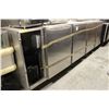 Image 1 : 10' FOUR DOOR UNDERCOUNTER COOLER / BAR COOLER