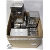 Image 1 : LOT OF 12 S/S TABLETOP NAPKIN DISPENSERS