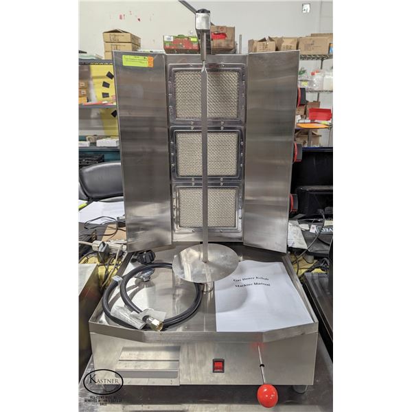 NEW COMMERCIAL HK-RZD-800 GAS DONAIR KEBAB MACHINE