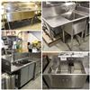 Image 1 : FEATURE LOT(S): COMMERCIAL STAINLESS STEEL SINKS