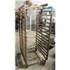 Image 1 : 15 DOUBLE-WIDE SLOT STAINLESS STEEL BAKERS RACK