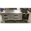 5' REFRIGERATED CHEF'S BASE W/ 4 DRAWERS