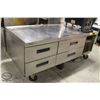 Image 2 : 5' REFRIGERATED CHEF'S BASE W/ 4 DRAWERS
