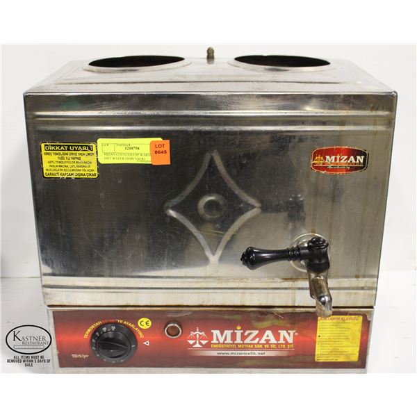 MIZAN COUNTERTOP WARMER(& HOT WATER DISPENSER)