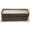 Image 1 : STACK OF 23 COMMERCIAL 22.5" X 8" SHEET PANS