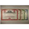 Image 2 : 4-VINTAGE STOCK CERTIFICATES: 1961 ROCKWELL MANUF.