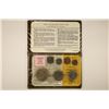 Image 2 : 1977 NEW ZEALAND 7 COIN SOUVENIR UNC SET