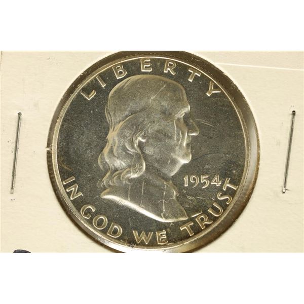 1954 FRANKLIN HALF DOLLAR PROOF