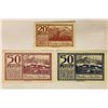 Image 1 : 3-1920 AUSTRIA HELLER NOTES: 1-20, & 2-50'S
