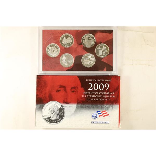 2009 SILVER US 50 STATE QUARTERS PROOF SET WITHBOX