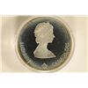 Image 2 : 1985 CANADA SILVER (PF LIKE) $20 CALGARY OLYMPICS