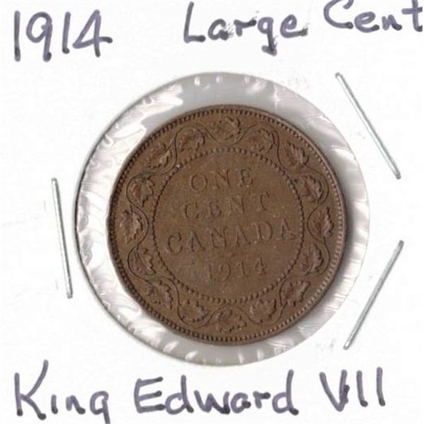 1914 Canadian Large Cent