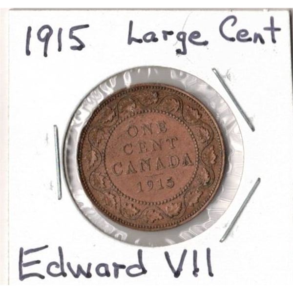 1915 Canadian Large Cent