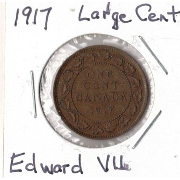 1917 Canadian Large Cent