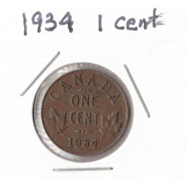 1934 One Cent