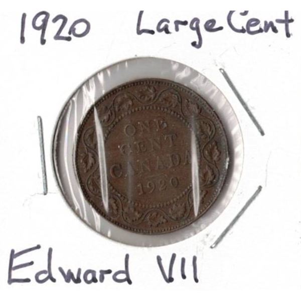 1920 Canadian Large Cent