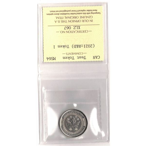 ICCS Graded Token ,  R&D Test Token