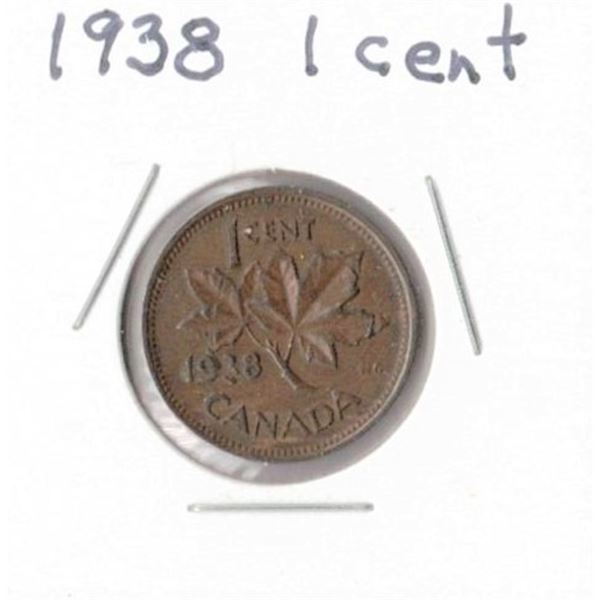 1938 One Cent