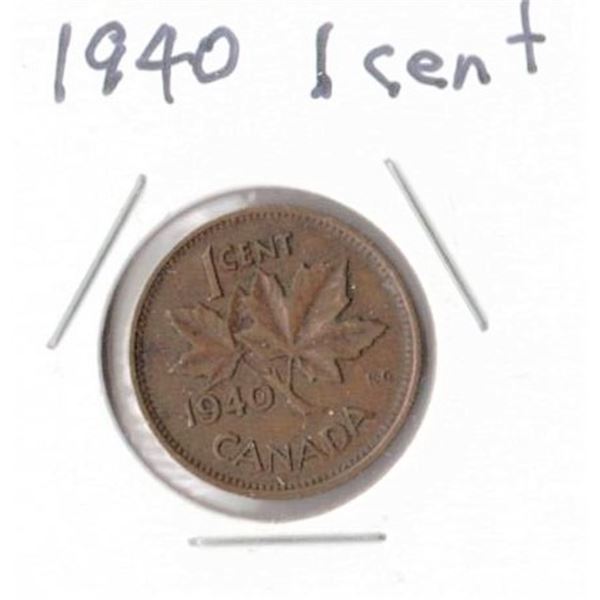 1940 One Cent