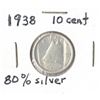 Image 1 : 1938 Ten Cent Coin