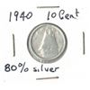 Image 1 : 1940 Ten Cent Coin