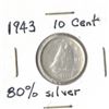 Image 1 : 1943 Ten Cent Coin