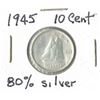 Image 1 : 1945 Ten Cent Coin