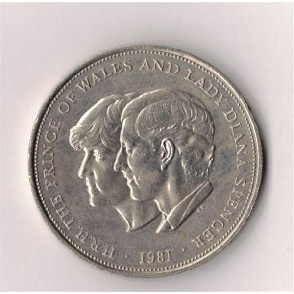 1981 Prince of Wales and Lady Di Coin