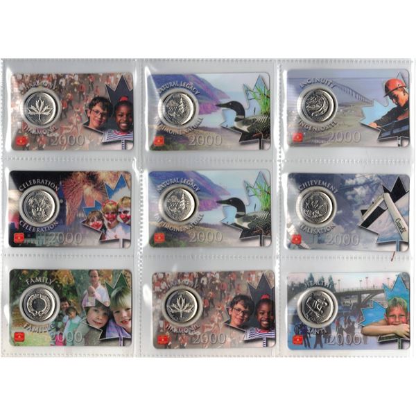 Uncirculated Year 2000 Quarters