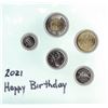 Image 1 : 2021 Happy Birthday Uncirculated Coin Set