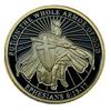 Image 1 : Put On The Whole Armor of God Christian Challenge Coin Ephesians 6:13-17