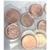 Image 3 : TEN One Cent Coins, Various years, All from mint sets uncirculated