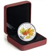 Image 1 : 2014 TWENTY DOLLAR Fine silver coin, Majestic Maple Leaves with colour