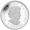 Image 2 : 2014 FIVE DOLLAR Fine silver coin, Princess to Monarch