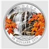 Image 1 : 2014 TWENTY DOLLAR SILVER COIN ,  Glow in the Dark Maple Leaves