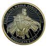 Image 1 : Put On The Whole Armor of God Christian Challenge Coin Ephesians 6:13-17