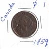 Image 2 : Large Penny Canada 1859
