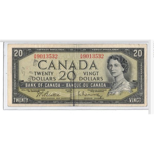 1954 TWENTY Dollar Bill